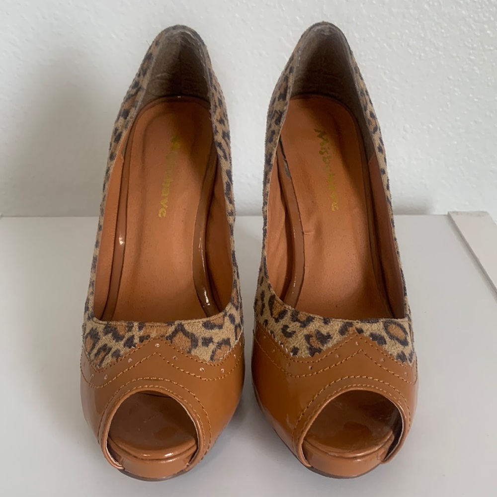 Misbehave Brown heels